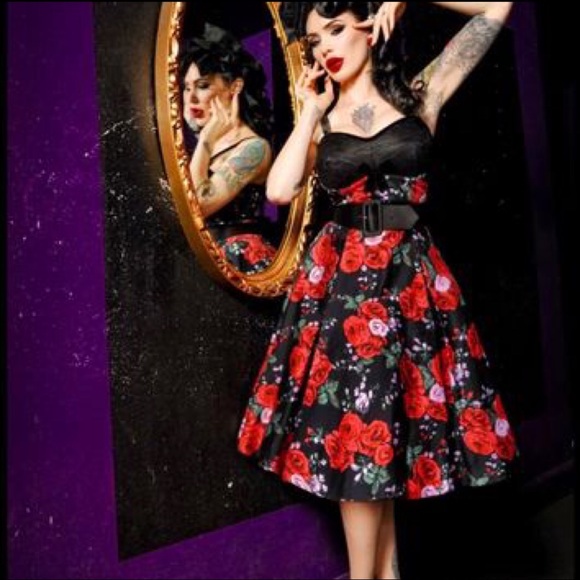 Pinup Couture Dresses & Skirts - SOLD Pinup Couture Deadly Dames Courtesan Swing